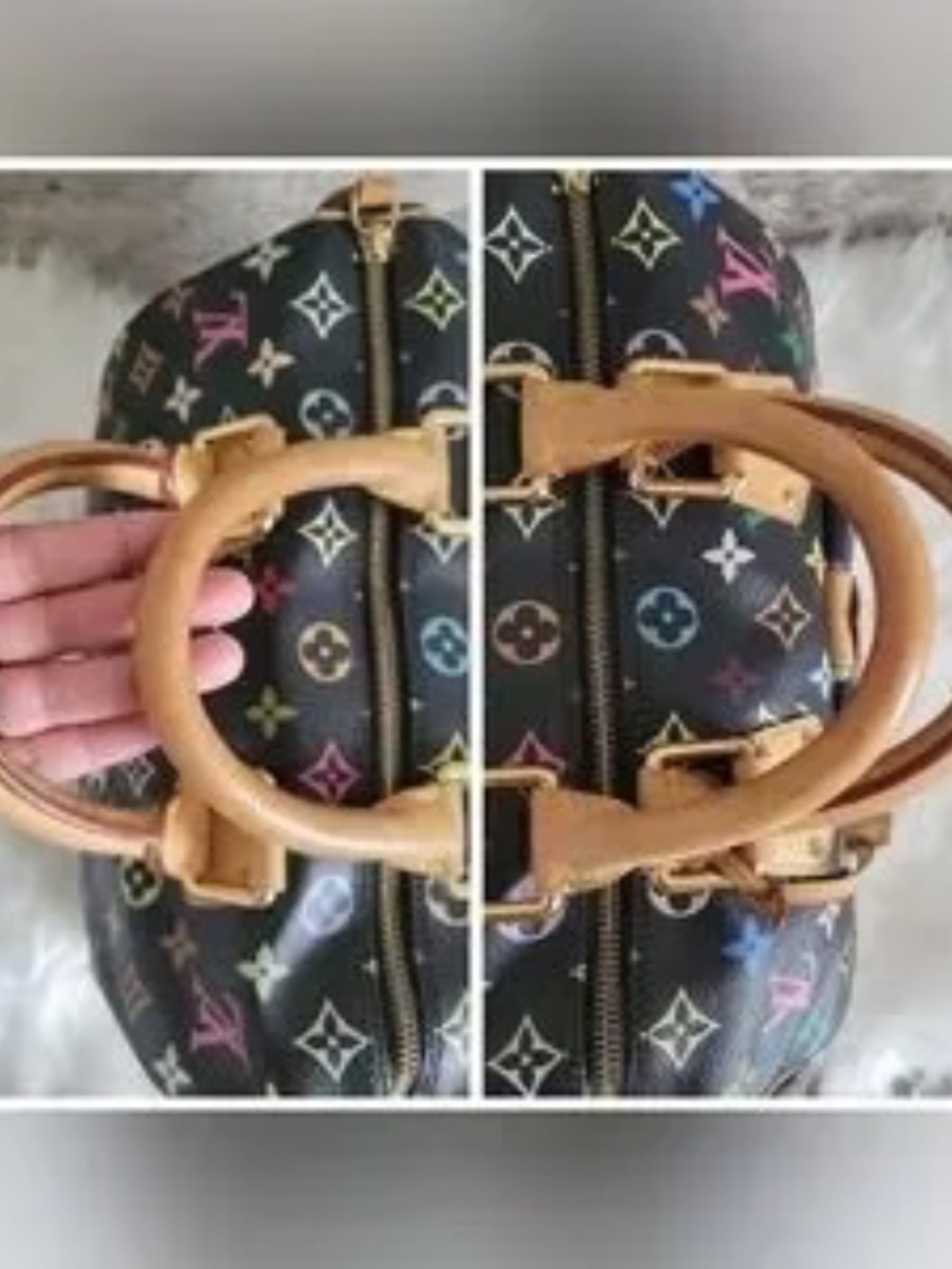 Louis Vuitton × Takashi Murakami Multicolore Speedy 30. - Picture 12 of 14